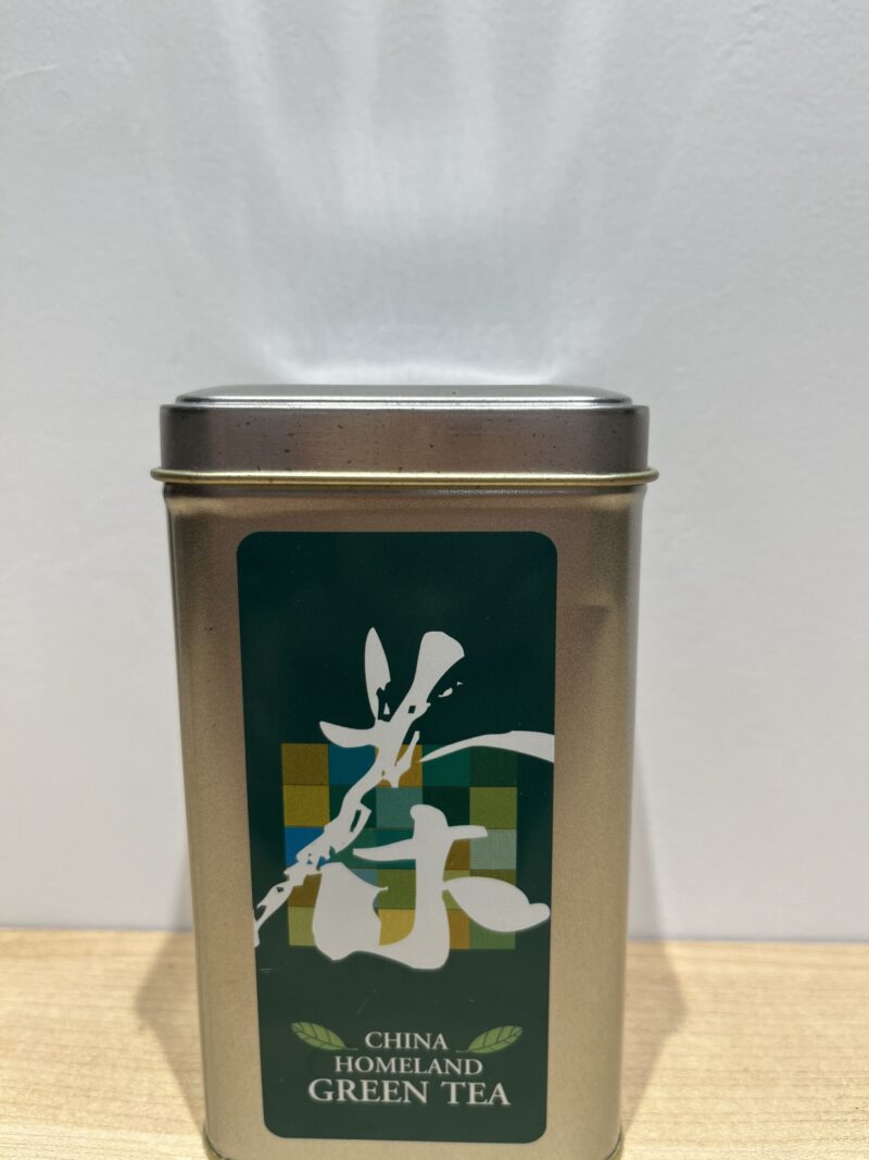 TÉ VERDE EN LATA DE HIERRO 100G 中国绿茶铁罐 100G