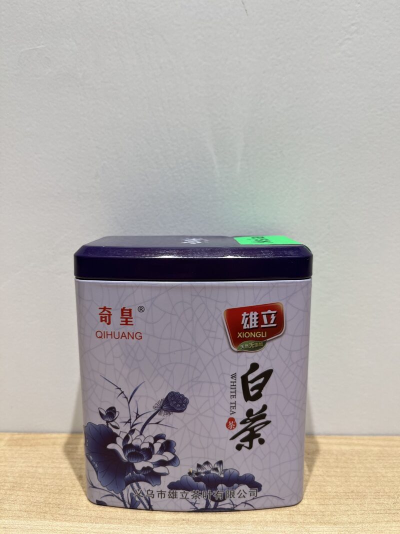 TÉ BLANCO QIHUANG 50G 奇皇雄立白茶铁罐 50G