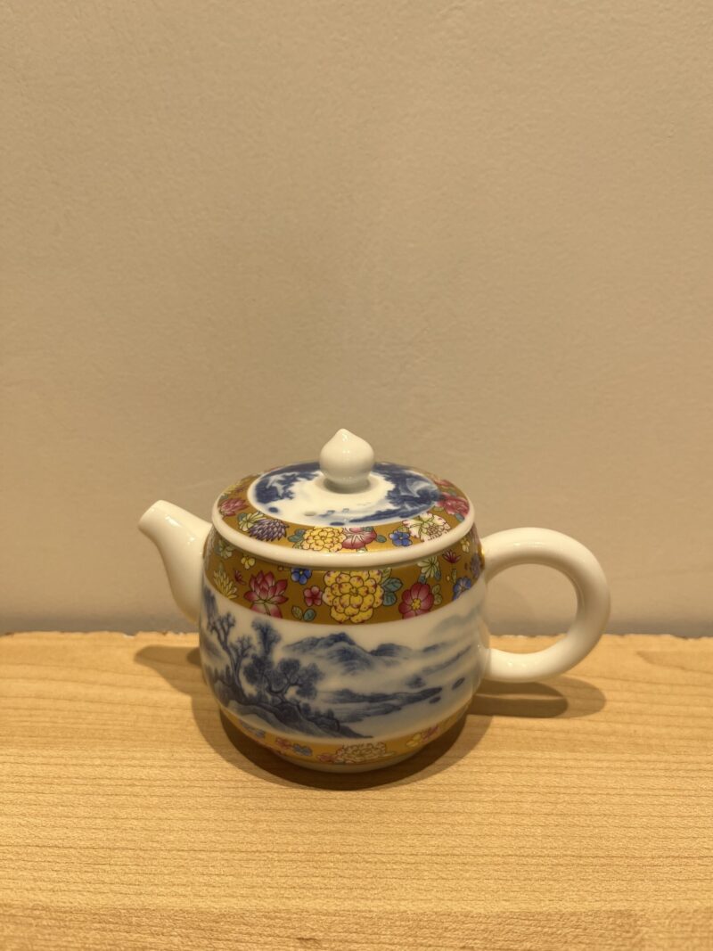 TETERA PORCELANA CON PAISAJES 山水特价壶